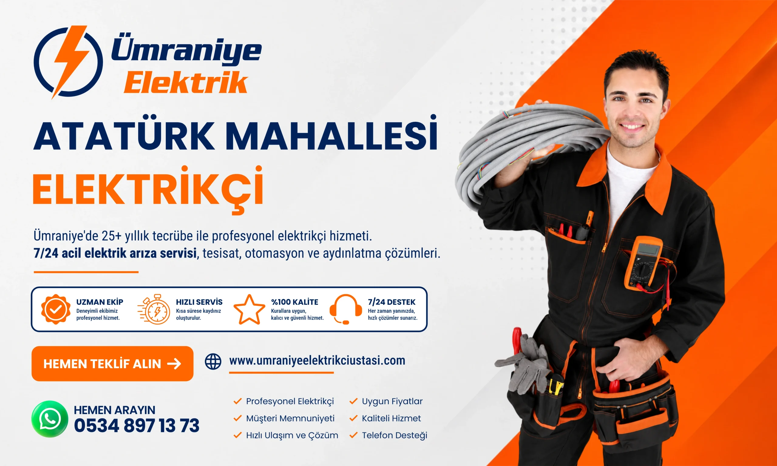 Atatürk Mahallesi Elektrikçi