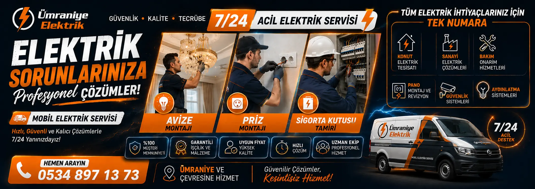 Ümraniye Elektrikçi